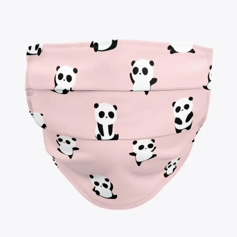 Panda Pattern Face Mask