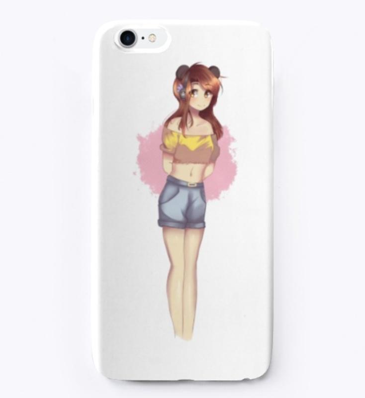 DaPandaGirl Drawn Iphone Case