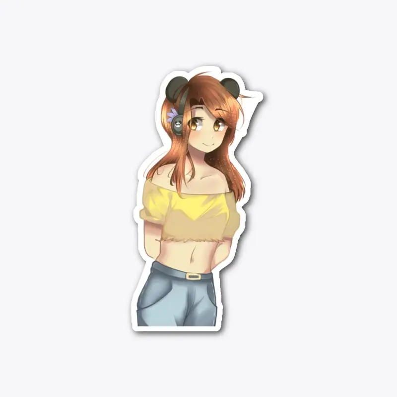 DaPandaGirl Sticker