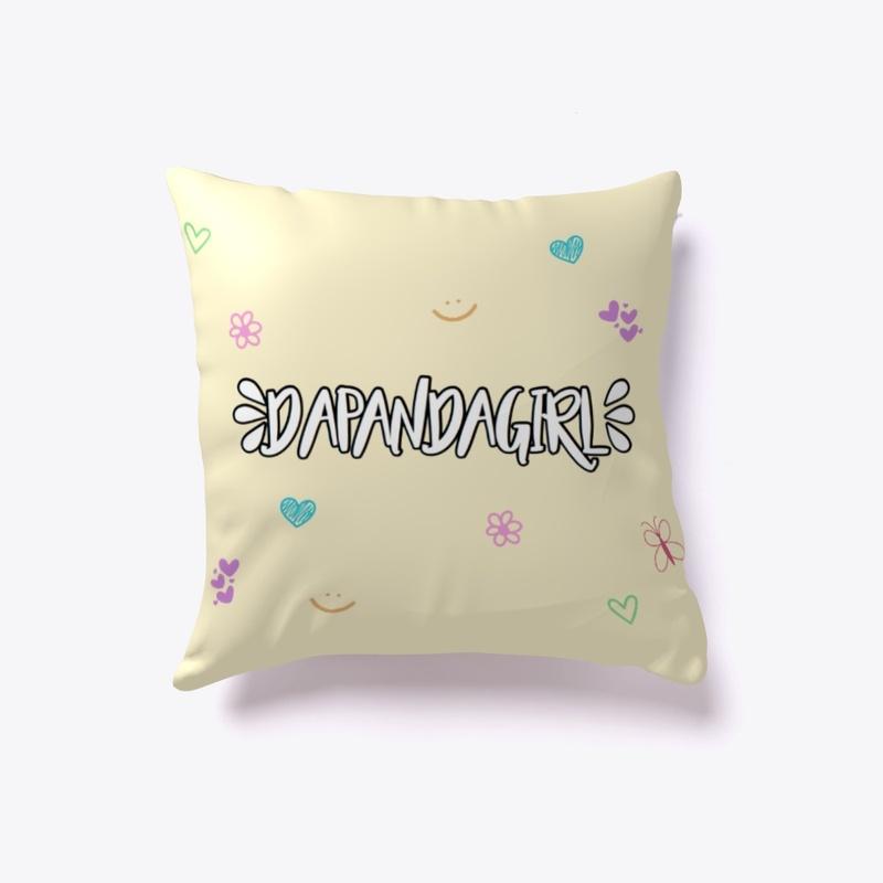 Double Sided DaPandaGirl Pillow