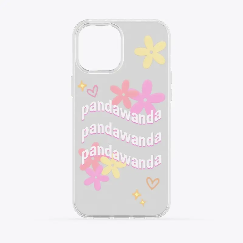 Aesthetic Floral PandaWanda Phone Case