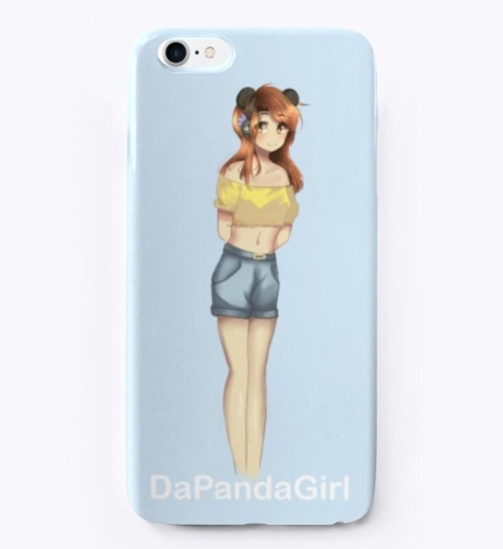 DaPandaGirl Drawn Iphone Case